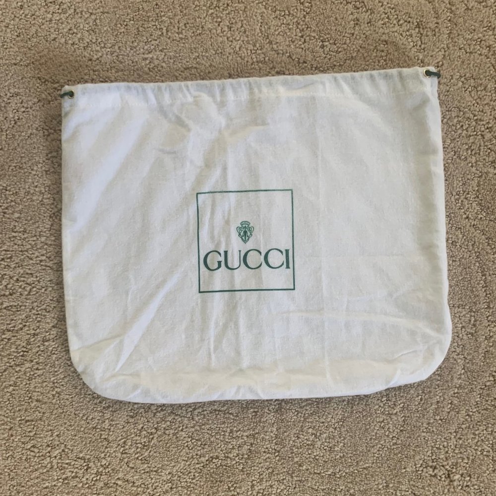 Gucci Dust Cover. Size 12" wide by 10" long.